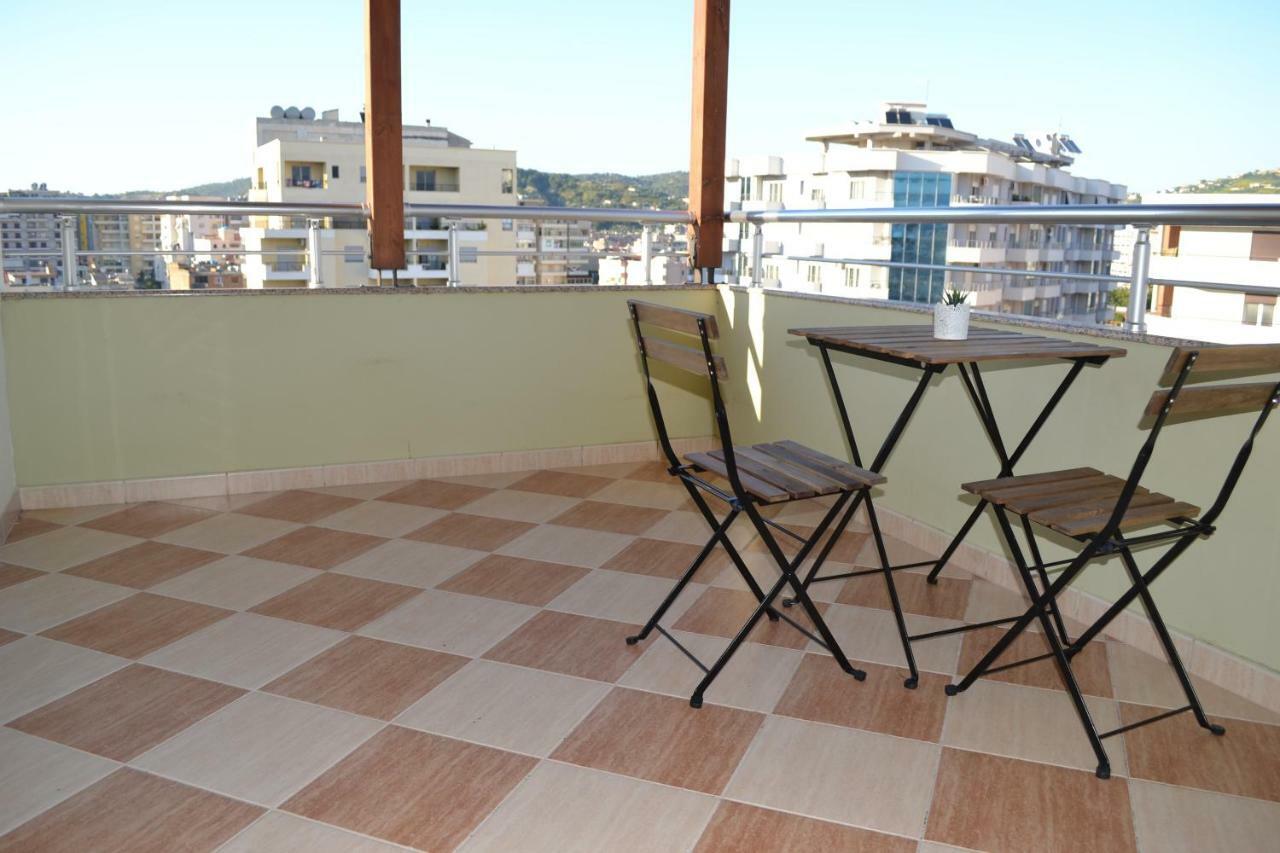 Penthouse Terrace 4 Bedrooms Apartment Vlorë Exterior foto
